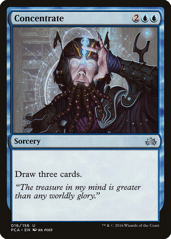 Concentrate [Planechase Anthology] Magic: The Gathering