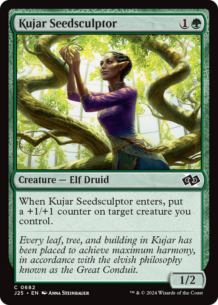Kujar Seedsculptor [Foundations Jumpstart] Magic: The Gathering