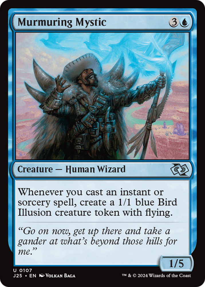 Murmuring Mystic [Foundations Jumpstart] Magic: The Gathering