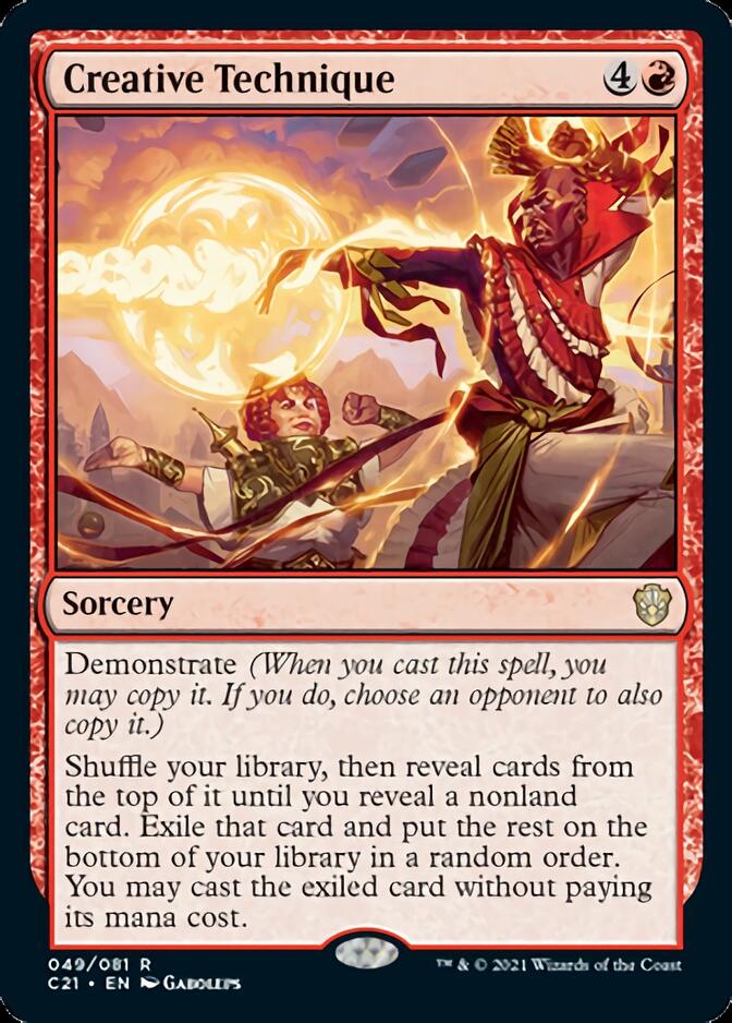 Creative Technique [Commander 2021] Magic: The Gathering