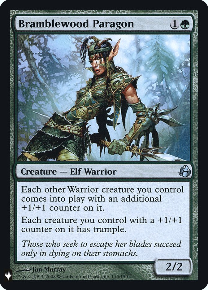 Bramblewood Paragon [Mystery Booster] Magic: The Gathering