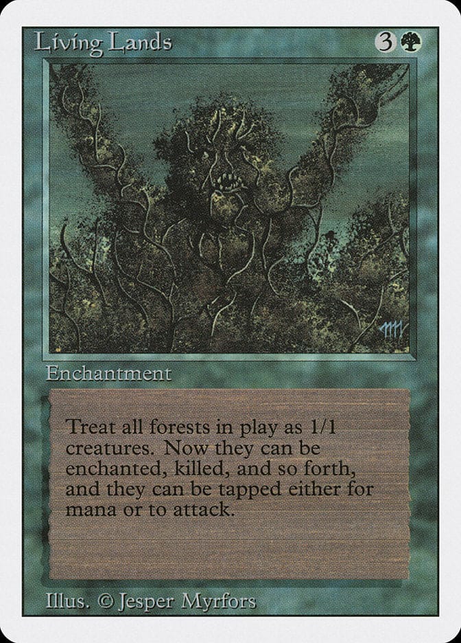 Living Lands [Revised Edition] Magic: The Gathering