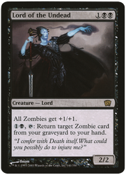 Lord of the Undead (Oversized) [Eighth Edition Box Topper] Magic: The Gathering