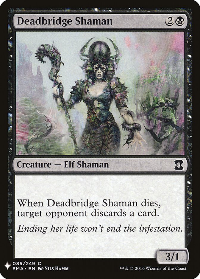 Deadbridge Shaman [Mystery Booster] Magic: The Gathering
