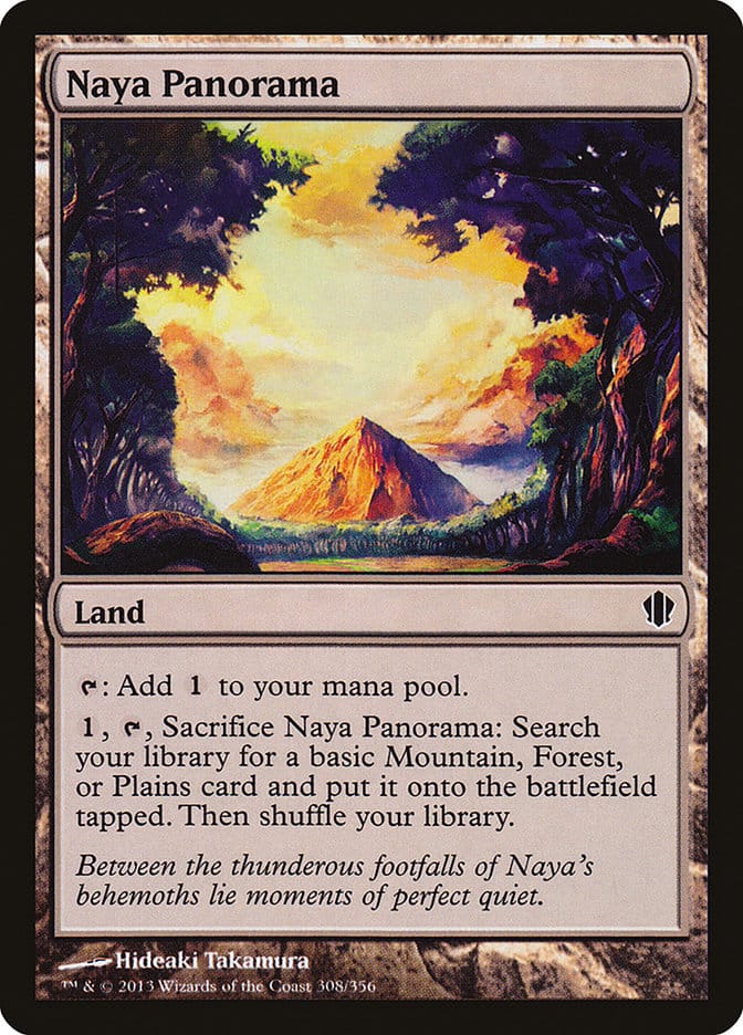 Naya Panorama [Commander 2013] Magic: The Gathering