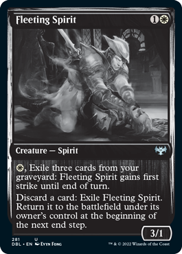 Fleeting Spirit [Innistrad: Double Feature] Magic: The Gathering