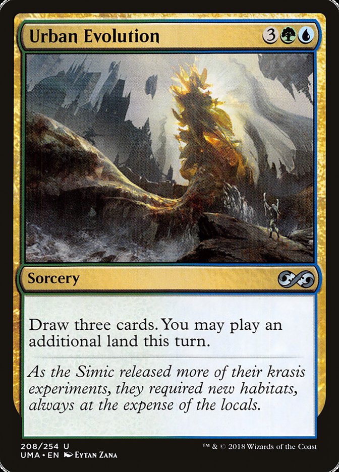 Urban Evolution [Ultimate Masters] Magic: The Gathering