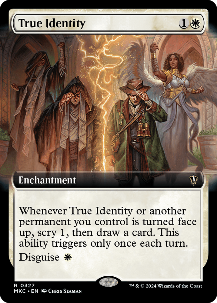 True Identity (Extended Art) [Murders at Karlov Manor Commander] Magic: The Gathering