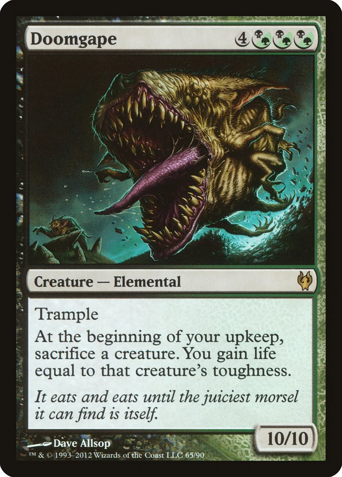 Doomgape [Duel Decks: Izzet vs. Golgari] Magic: The Gathering