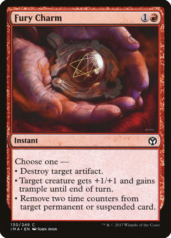 Fury Charm [Iconic Masters] Magic: The Gathering