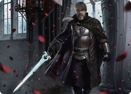 Odric, Blood-Cursed Art Card [Innistrad: Crimson Vow Art Series] Magic: The Gathering