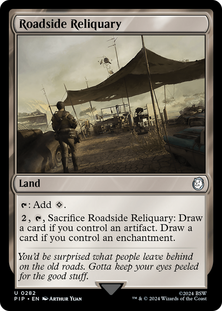 Roadside Reliquary [Fallout] Magic: The Gathering