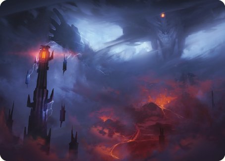 Shadow of the Enemy Art Card [The Lord of the Rings: Tales of Middle-earth Art Series] Magic: The Gathering