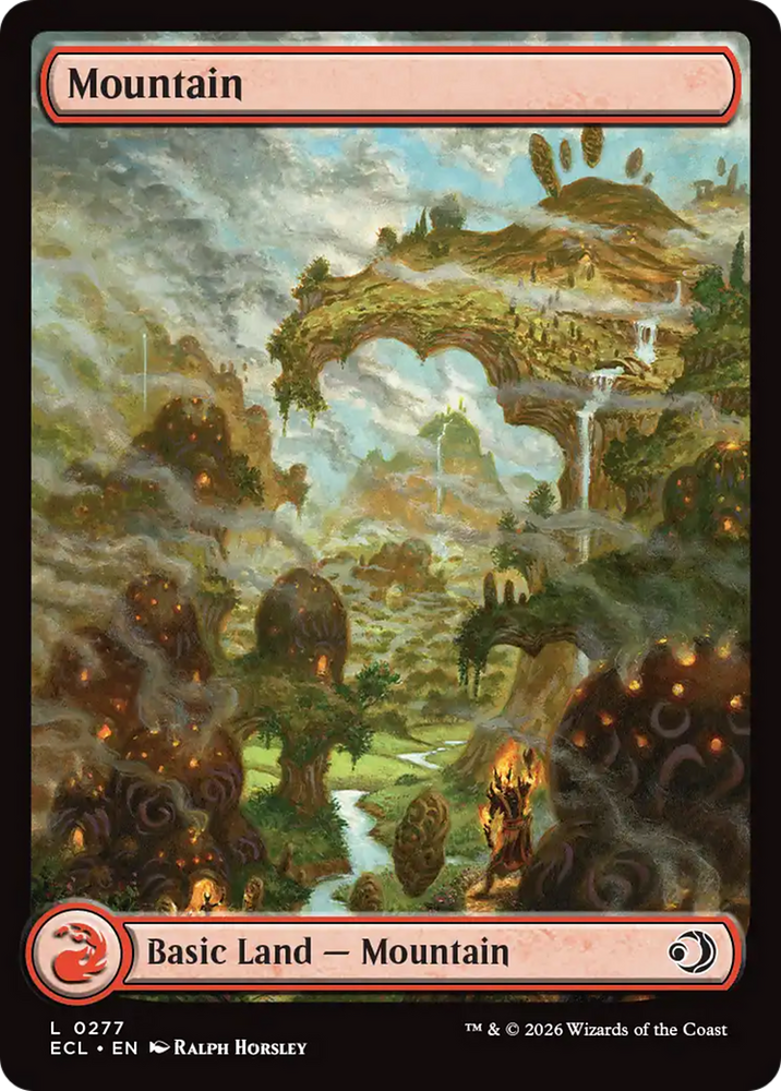 Mountain (0277) [Lorwyn Eclipsed] Magic: The Gathering