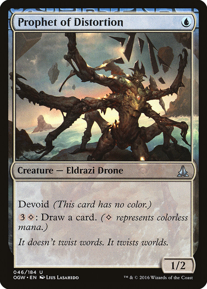 Prophet of Distortion [Oath of the Gatewatch] Magic: The Gathering