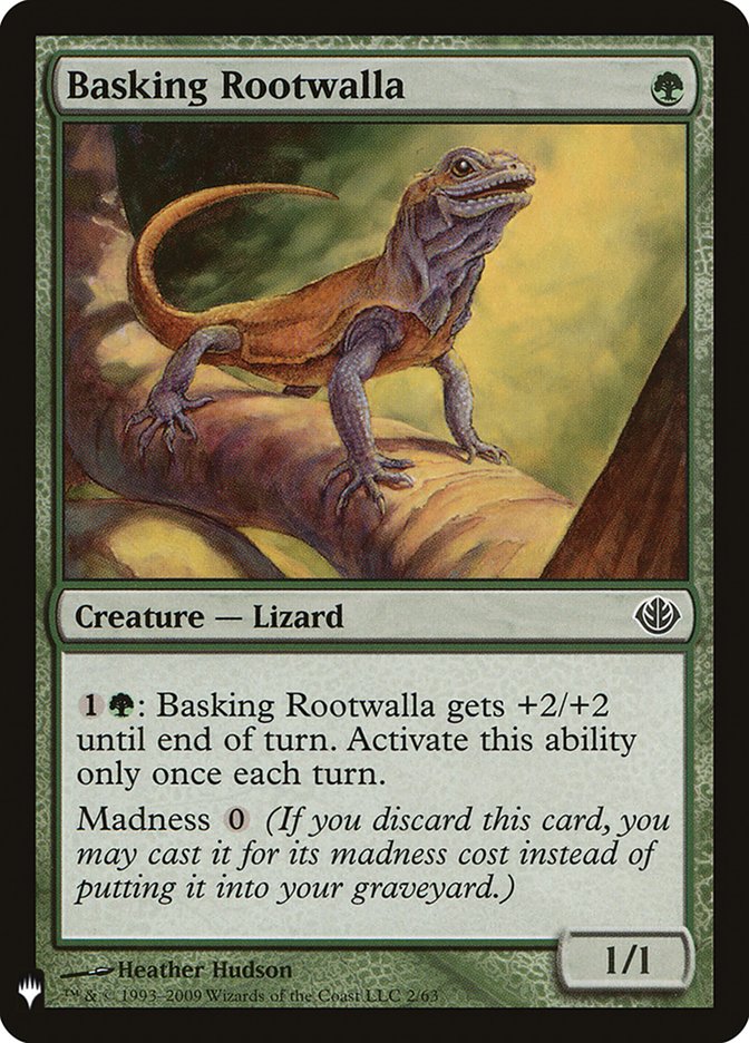 Basking Rootwalla [Mystery Booster] Magic: The Gathering
