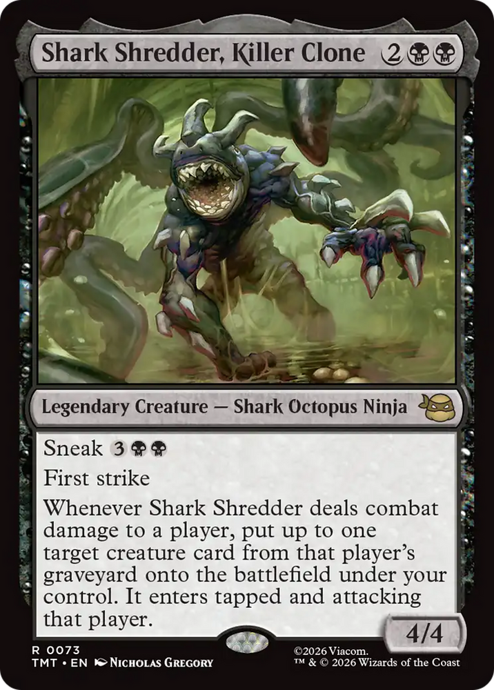 Shark Shredder, Killer Clone [Teenage Mutant Ninja Turtles] Magic: The Gathering