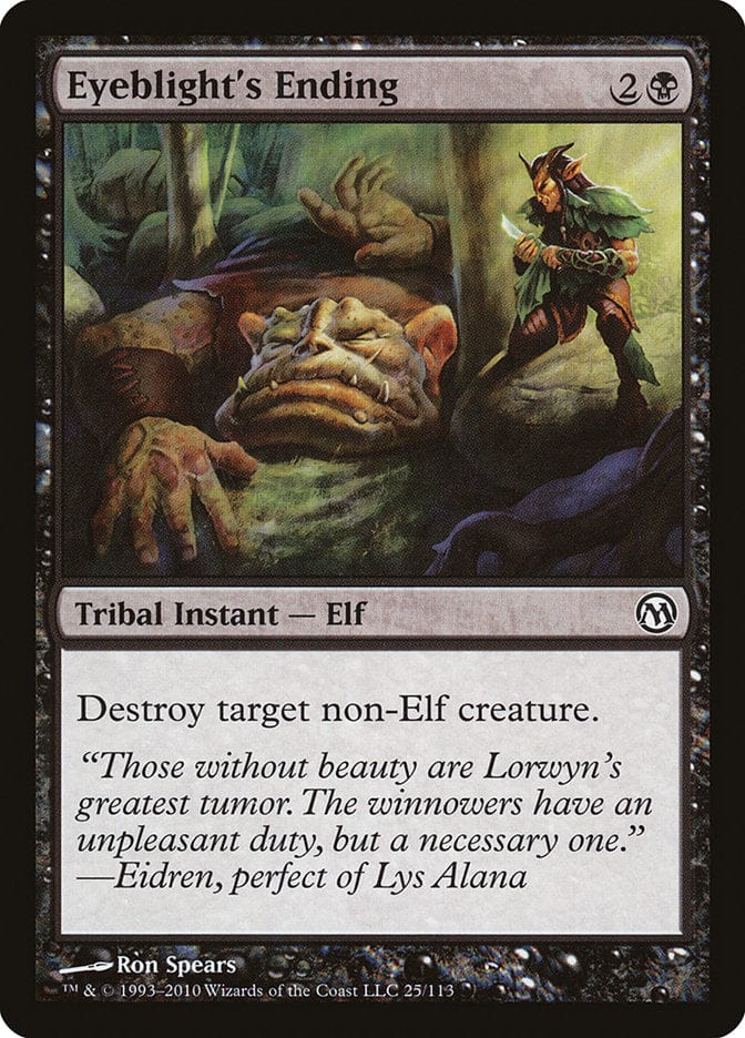 Eyeblight's Ending [Duels of the Planeswalkers] Magic: The Gathering
