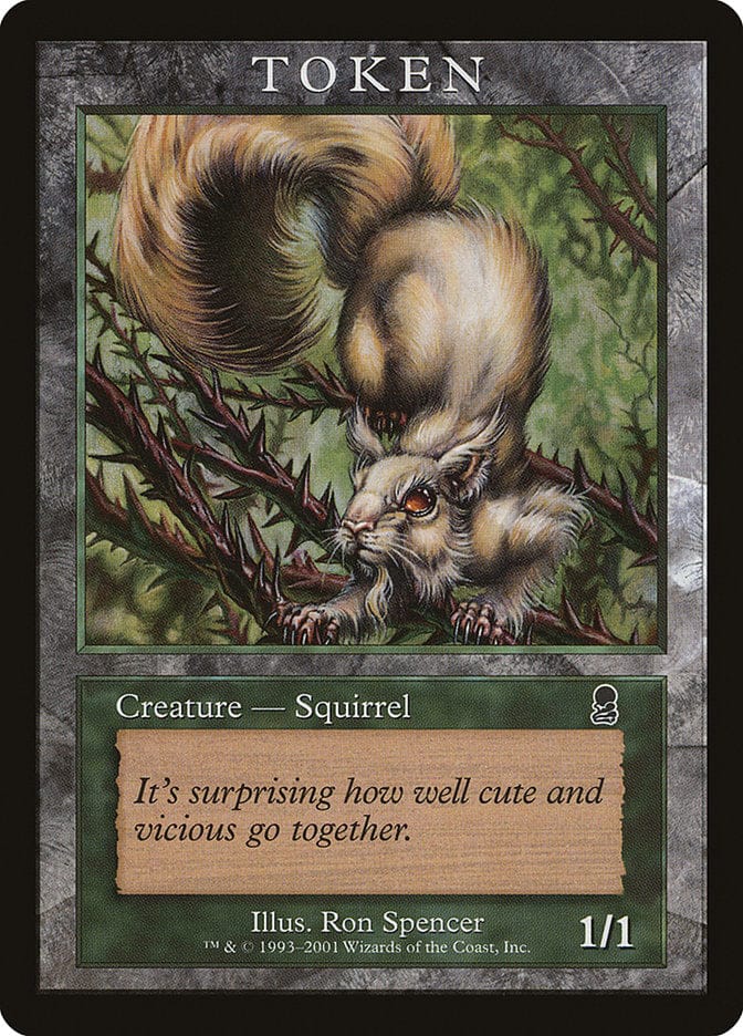 Squirrel Token [Magic Player Rewards 2002] Magic: The Gathering