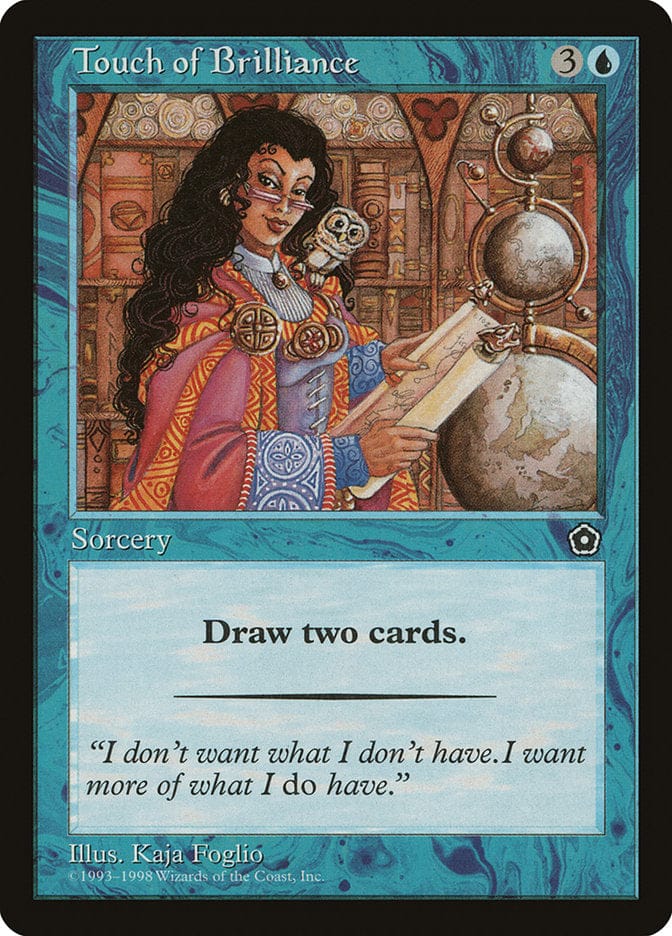 Touch of Brilliance [Portal Second Age] Magic: The Gathering