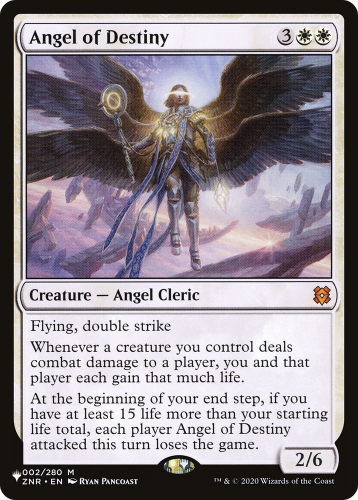 Angel of Destiny [Secret Lair: Angels] Magic: The Gathering