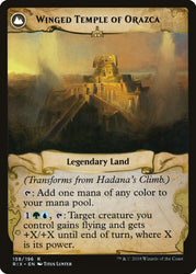 Hadana's Climb // Winged Temple of Orazca [Rivals of Ixalan] Magic: The Gathering