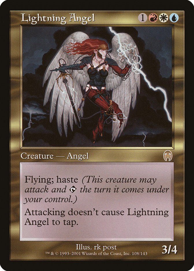 Lightning Angel [Apocalypse] Magic: The Gathering