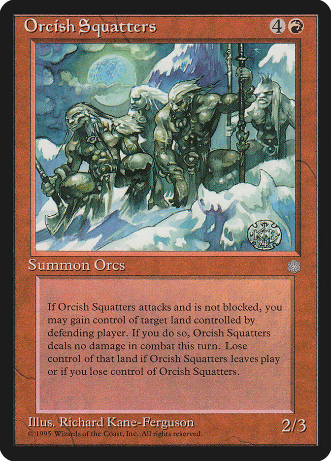 Orcish Squatters [Ice Age] Magic: The Gathering
