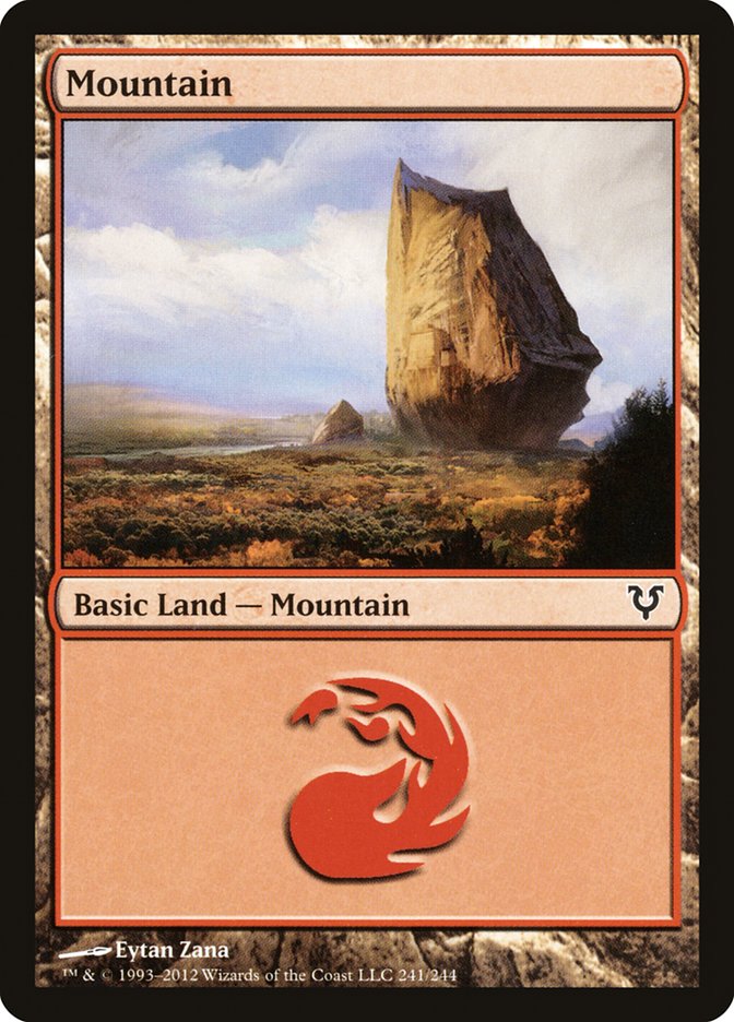 Mountain (241) [Avacyn Restored] Magic: The Gathering