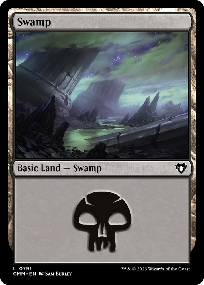 Swamp (791) [Commander Masters] Magic: The Gathering