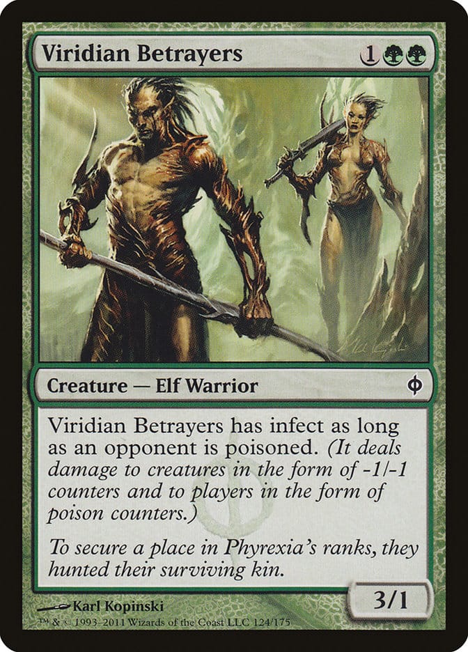 Viridian Betrayers [New Phyrexia] Magic: The Gathering