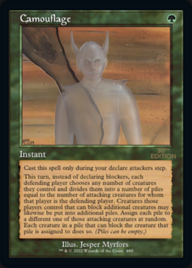 Camouflage (Retro) [30th Anniversary Edition] Magic: The Gathering
