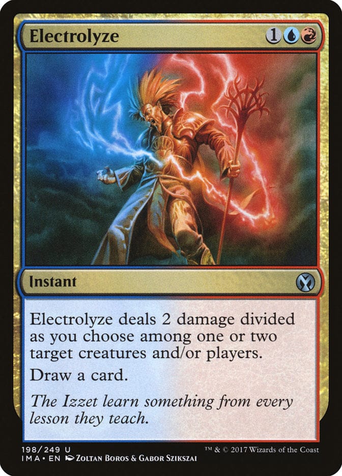 Electrolyze [Iconic Masters] Magic: The Gathering