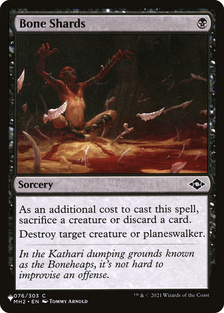 Bone Shards [The List] Magic: The Gathering