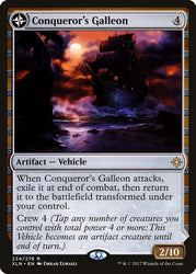Conqueror's Galleon // Conqueror's Foothold [Ixalan] Magic: The Gathering