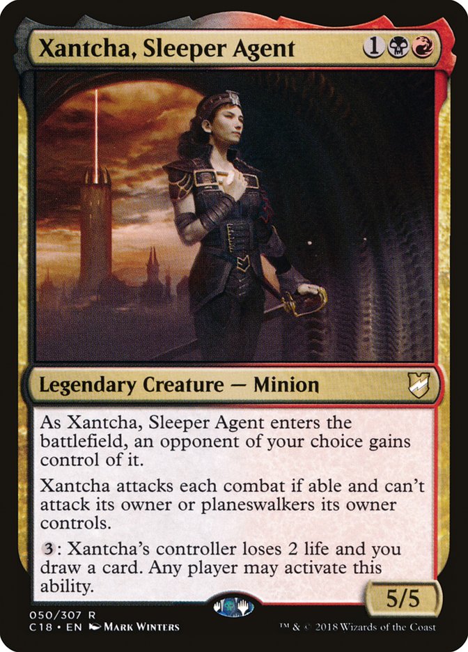 Xantcha, Sleeper Agent [Commander 2018] Magic: The Gathering