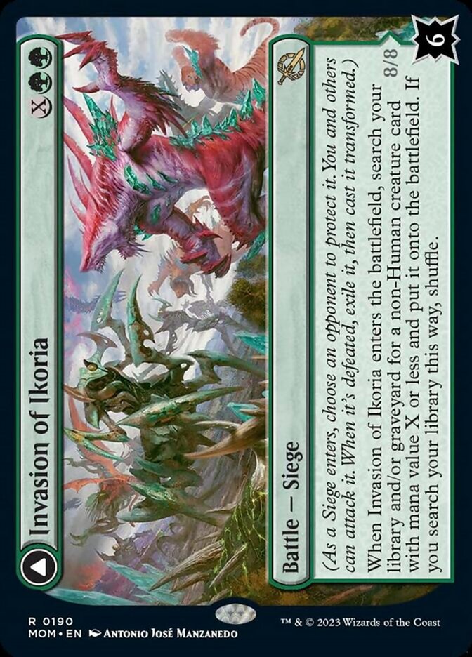 Invasion of Ikoria // Zilortha, Apex of Ikoria [March of the Machine] Magic: The Gathering