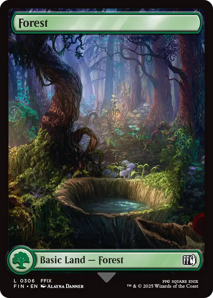 Forest (0306) [FINAL FANTASY] Magic: The Gathering