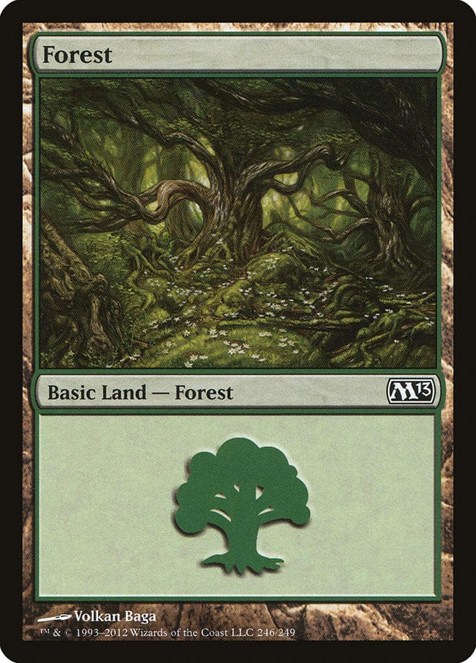 Forest (246) [Magic 2013] Magic: The Gathering