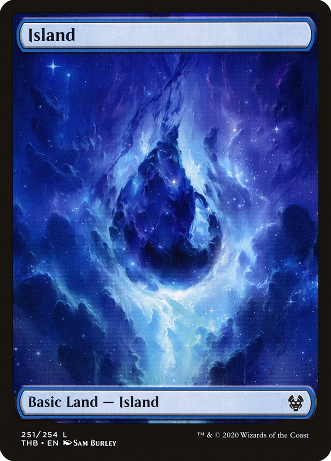 Island (251) [Theros Beyond Death] Magic: The Gathering