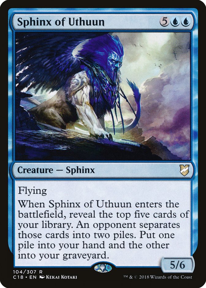 Sphinx of Uthuun [Commander 2018] Magic: The Gathering