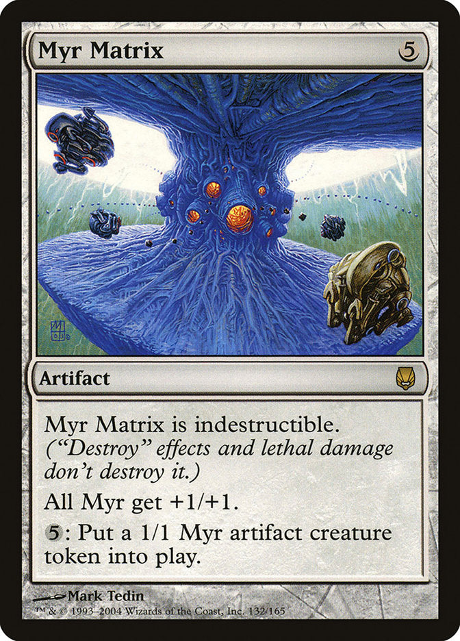 Myr Matrix [Darksteel] Magic: The Gathering