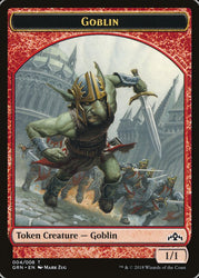 Soldier // Goblin Double-Sided Token [Guilds of Ravnica Guild Kit Tokens] Magic: The Gathering