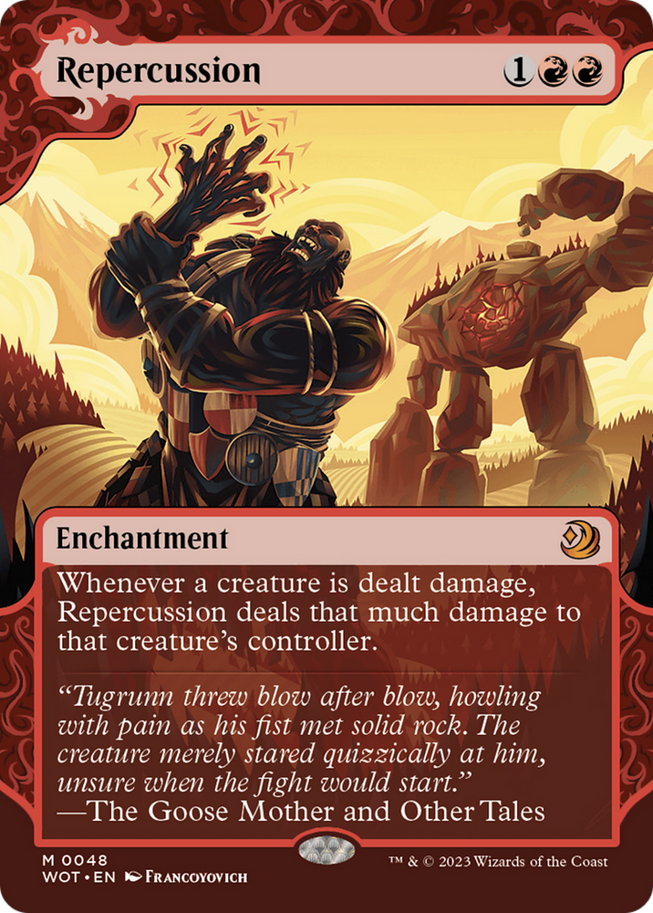 Repercussion [Wilds of Eldraine: Enchanting Tales] Magic: The Gathering
