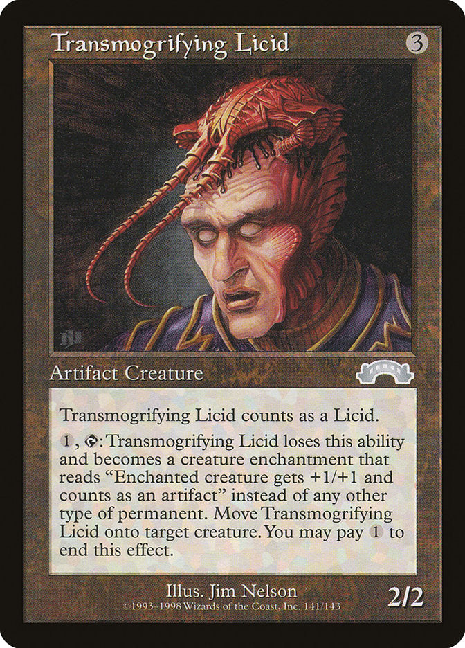 Transmogrifying Licid [Exodus] Magic: The Gathering