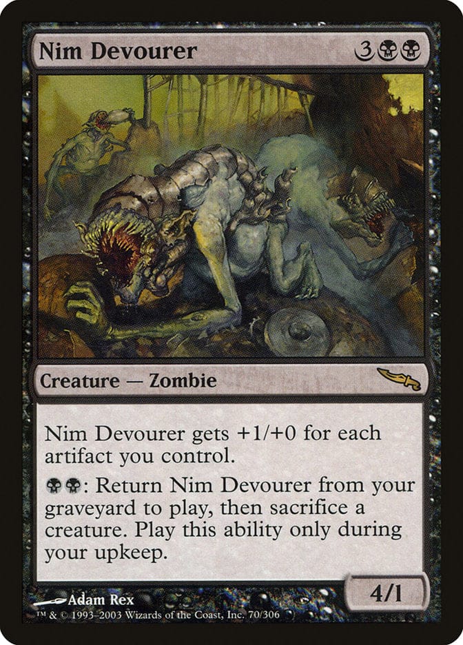 Nim Devourer [Mirrodin] Magic: The Gathering