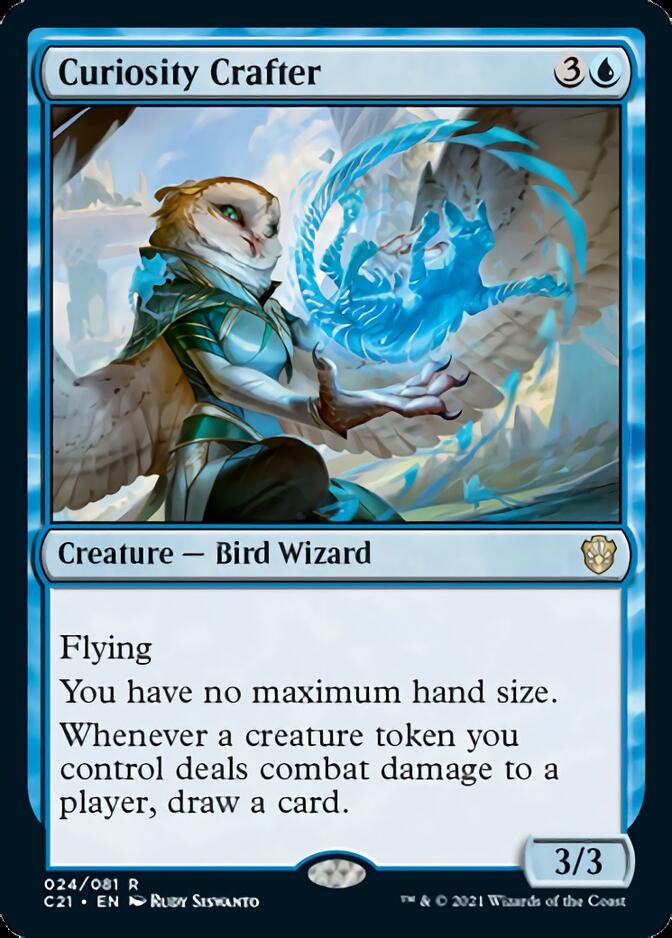 Curiosity Crafter [Commander 2021] Magic: The Gathering