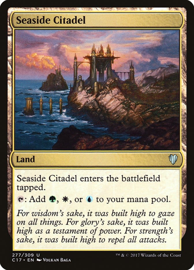 Seaside Citadel [Commander 2017] Magic: The Gathering