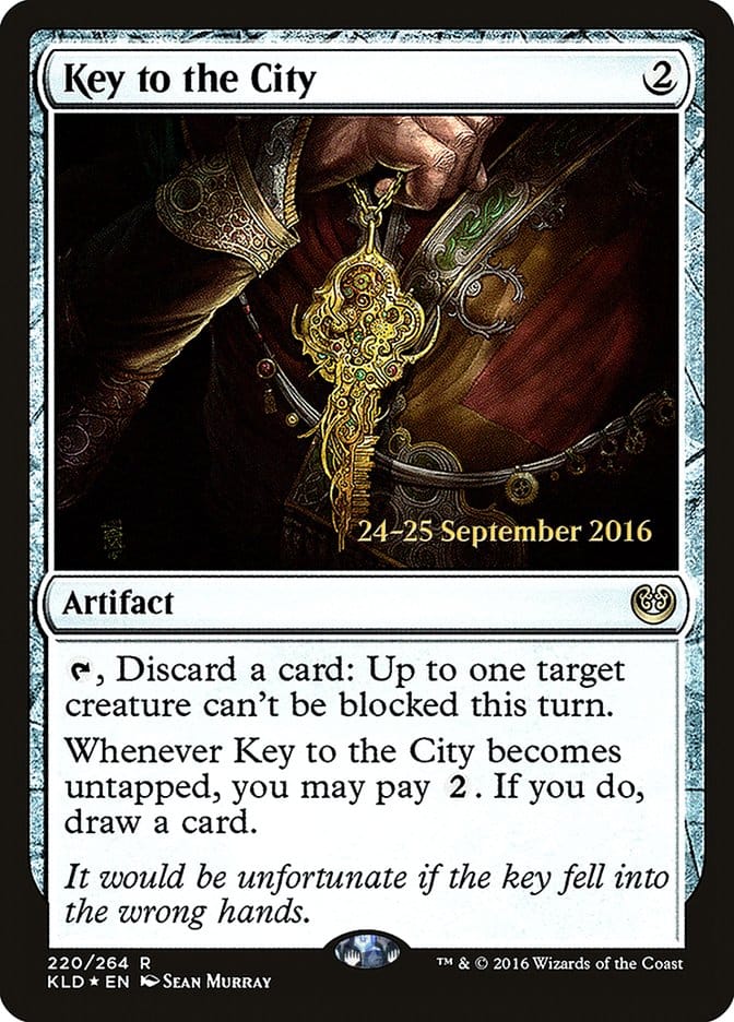 Key to the City [Kaladesh Prerelease Promos] Magic: The Gathering