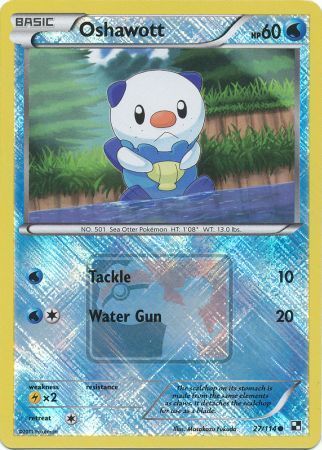 Oshawott (27/114) (League Promo) [Black & White: Base Set] Pokémon
